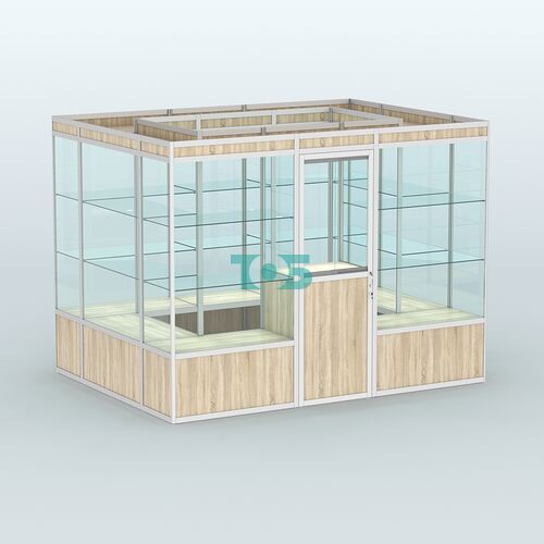 Павильон из профиля островной №1а