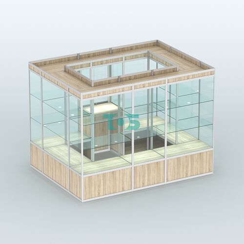 Павильон из профиля островной №1а