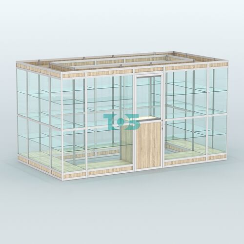 Павильон из профиля островной №2в