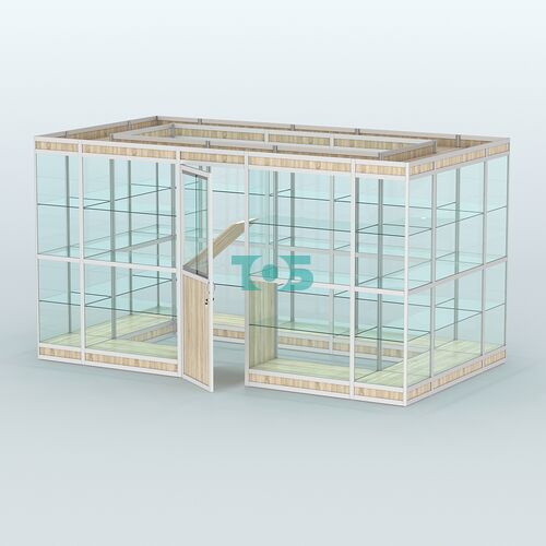 Павильон из профиля островной №2в