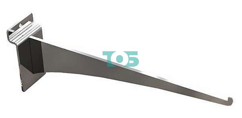 Полкодержатель для ДСП/Стекла Лезвие ДЭК-255-ЛПХ