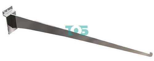 Полкодержатель для ДСП/Стекла Лезвие ДЭК-360-ЛПХ