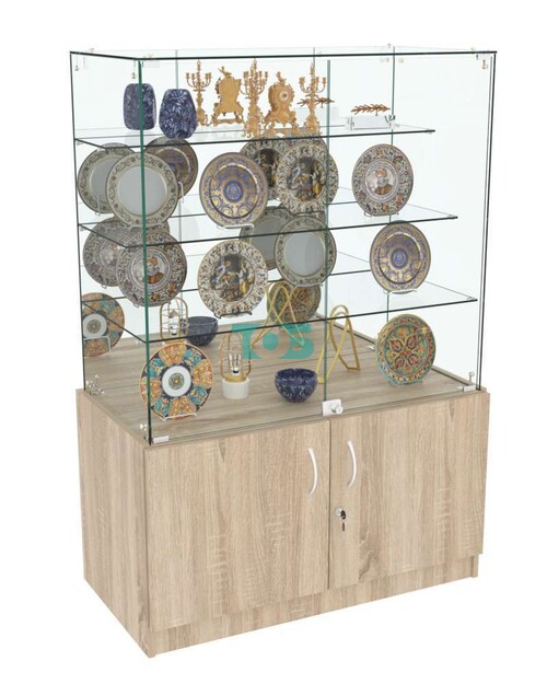 Торговый выставочный прилавок Зеркало №301 (закрытый)