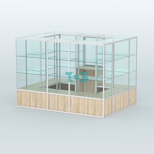 Павильон из профиля островной №1б