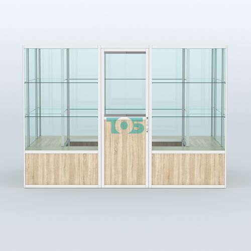 Павильон из профиля островной №1б