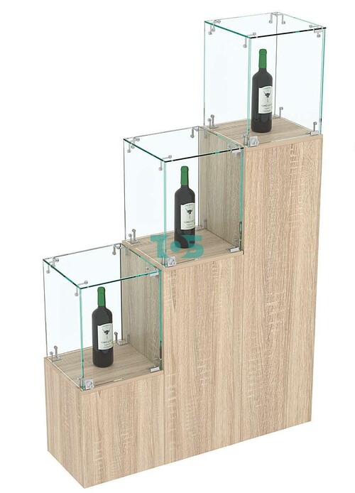 Комплект Демо-стендов со стеклом Льдинка-Лестница №2