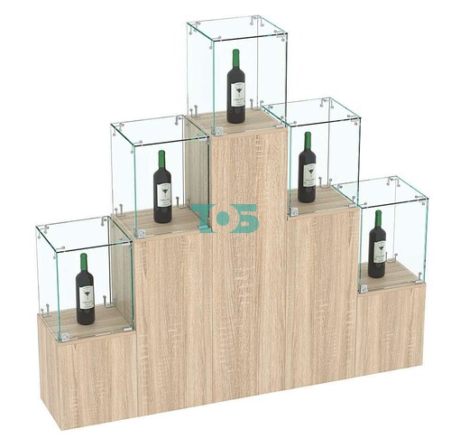 Комплект Демо-стендов со стеклом Льдинка-Пирамида №2