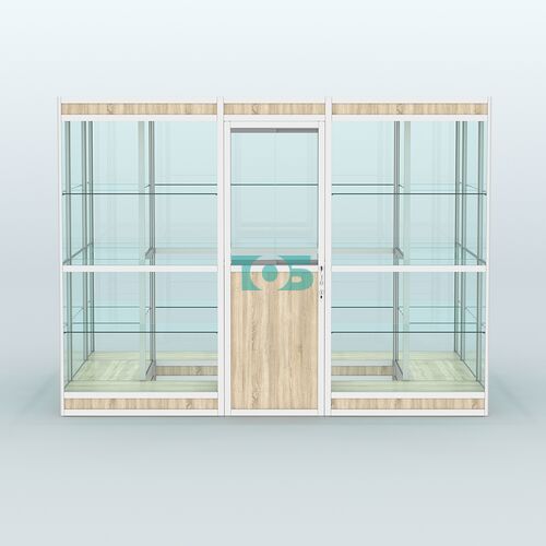 Павильон из профиля островной №1в