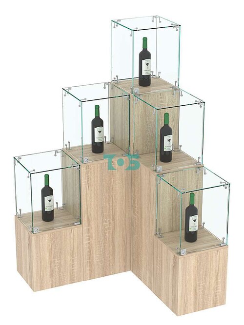 Комплект Демо-стендов со стеклом Льдинка-Шаг №1