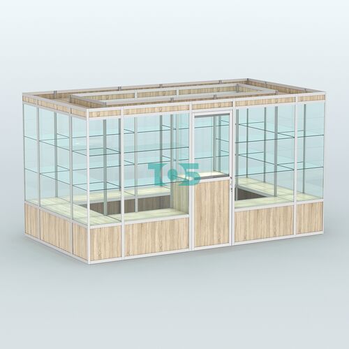 Павильон из профиля островной №2а