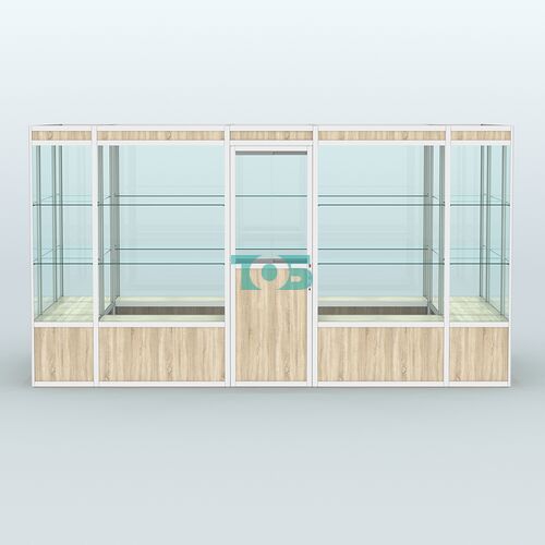 Павильон из профиля островной №2а