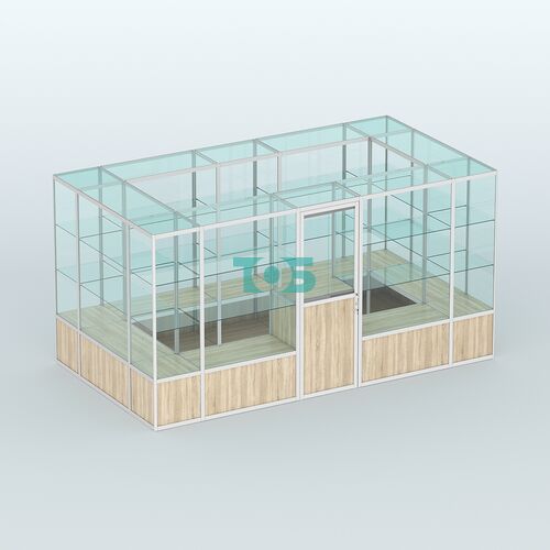 Павильон из профиля островной №2б