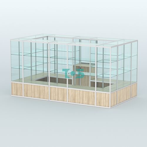 Павильон из профиля островной №2б