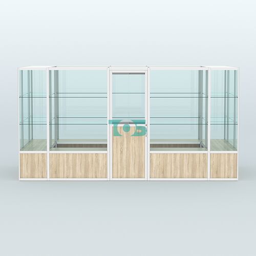 Павильон из профиля островной №2б