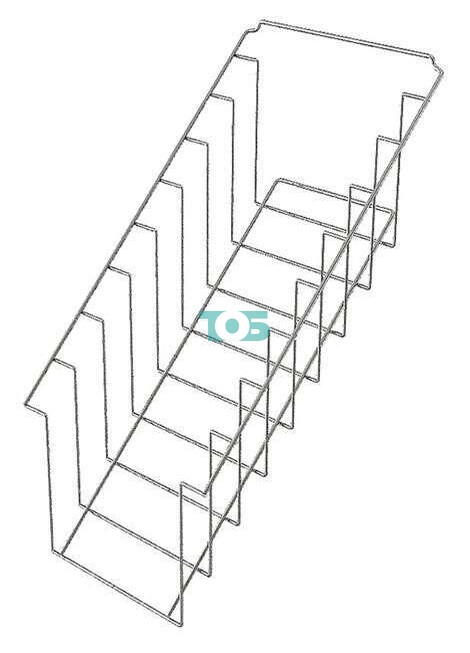 Полка для рубашек 9 ячеек - ЭП.ПО7 ХРОМ