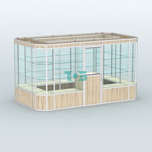 Павильон из профиля островной №3а