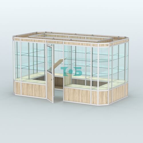 Павильон из профиля островной №3а