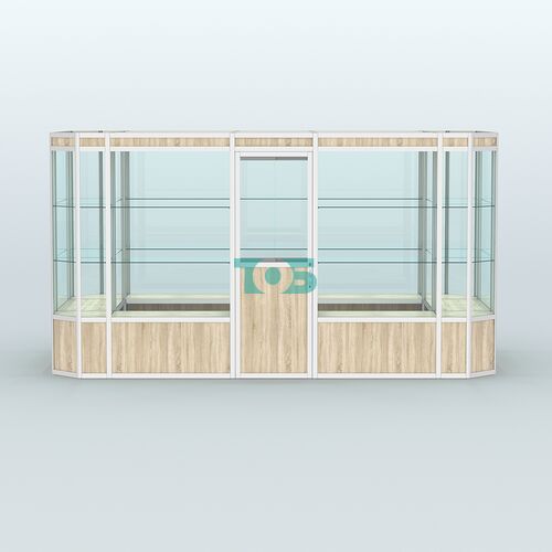 Павильон из профиля островной №3а