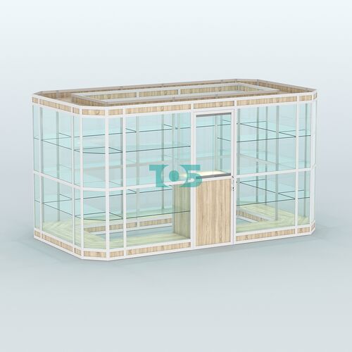 Павильон из профиля островной №3в