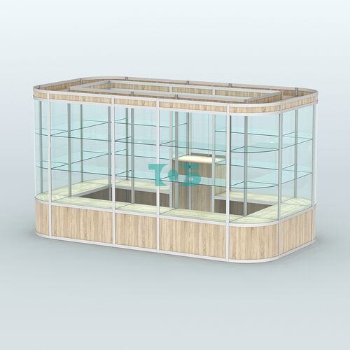 Павильон из профиля островной №4а