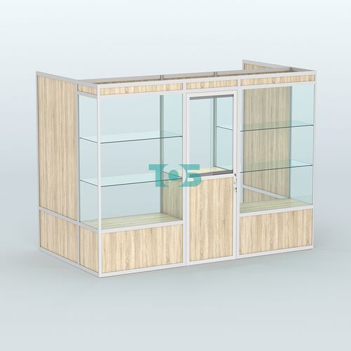 Павильон из профиля пристенный №1а (4,05 кв. м)