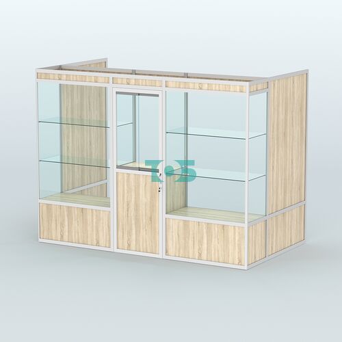 Павильон из профиля пристенный №1а (4,05 кв. м)