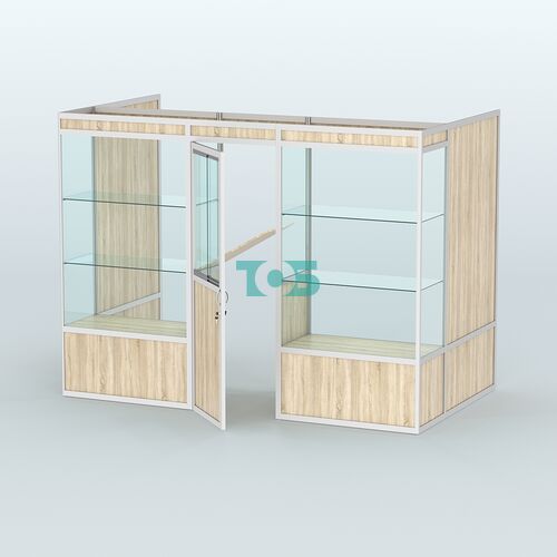 Павильон из профиля пристенный №1а (4,05 кв. м)