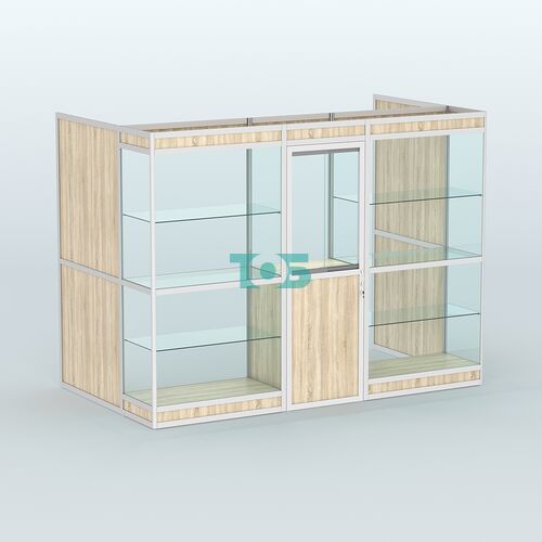 Павильон из профиля пристенный №1в (4,05 кв. м)