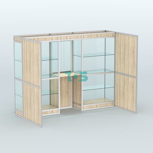 Павильон из профиля пристенный №1в (4,05 кв. м)