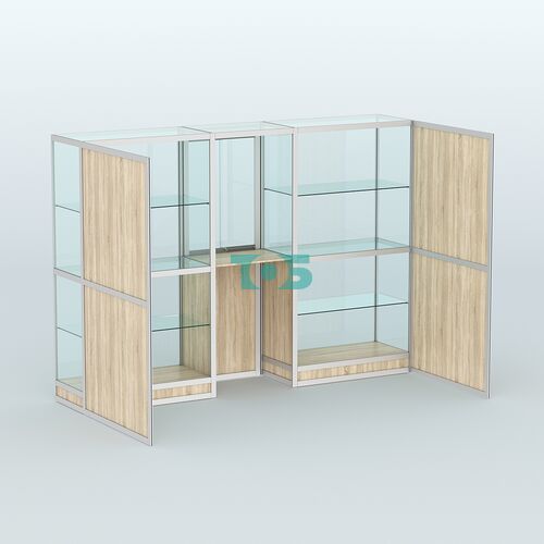 Павильон из профиля пристенный №1г (4,05 кв. м)