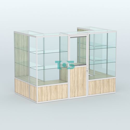 Павильон из профиля пристенный №2б (4,05 кв. м)