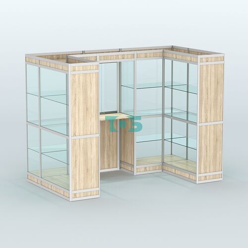 Павильон из профиля пристенный №2в (4,05 кв. м)