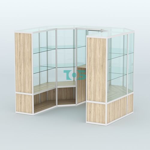 Павильон из профиля пристенный №3в ( 4,32 кв. м)