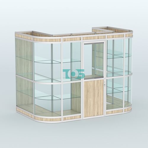 Павильон из профиля пристенный №4в (4,05 кв. м)