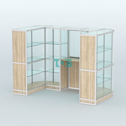 Павильон из профиля пристенный №4г (4,05 кв. м)