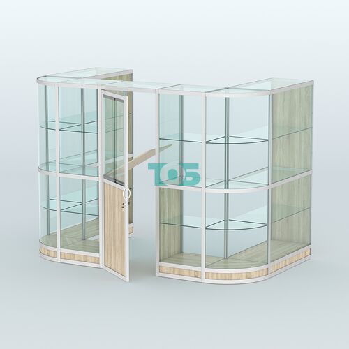 Павильон из профиля пристенный №4г (4,05 кв. м)