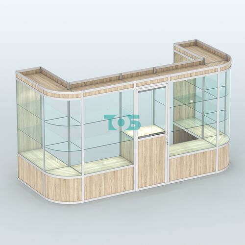 Павильон из профиля пристенный №11а (5,50 кв. м)