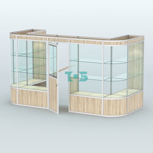 Павильон из профиля пристенный №11а (5,50 кв. м)