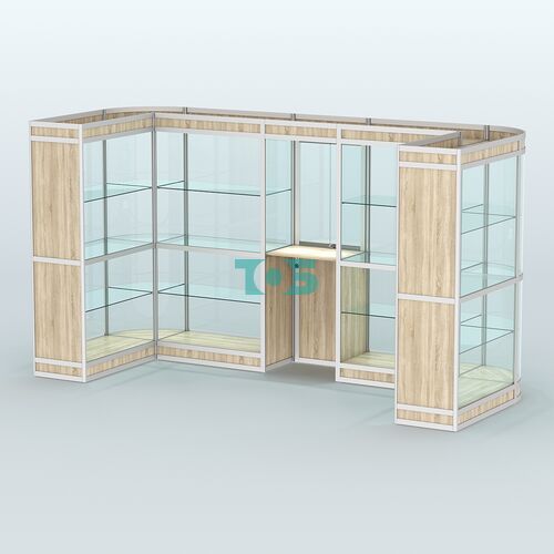 Павильон из профиля пристенный №11в (5,50 кв. м)