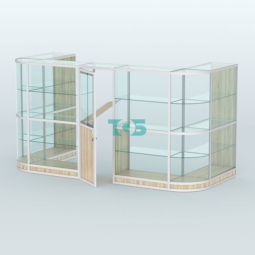 Павильон из профиля пристенный №11г (5,50 кв. м)