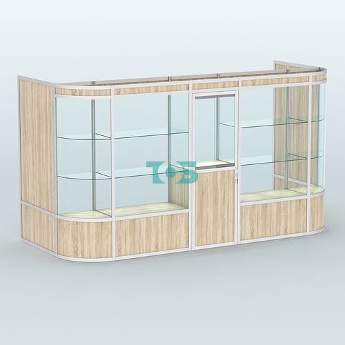 Павильон из профиля пристенный №12а (5,50 кв.м)