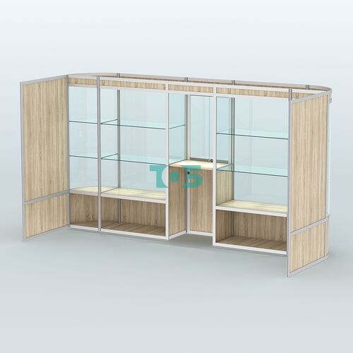 Павильон из профиля пристенный №12а (5,50 кв.м)