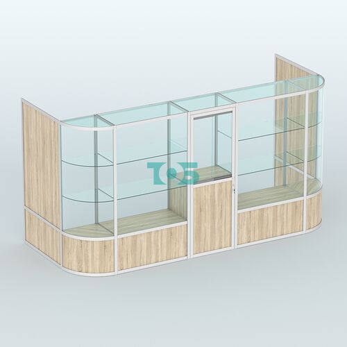 Павильон из профиля пристенный №12б (5,50 кв.м)