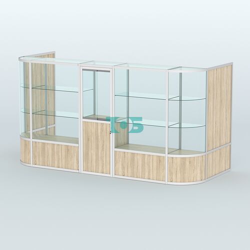 Павильон из профиля пристенный №12б (5,50 кв.м)