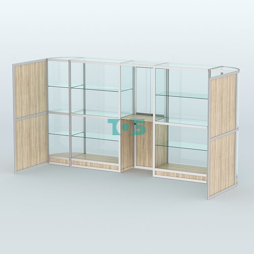 Павильон из профиля пристенный №12г (5,50 кв.м)