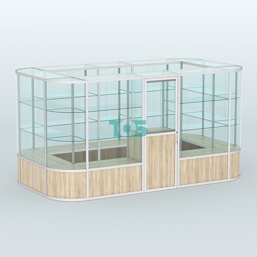 Павильон из профиля островной №4б