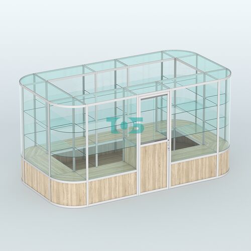 Павильон из профиля островной №4б