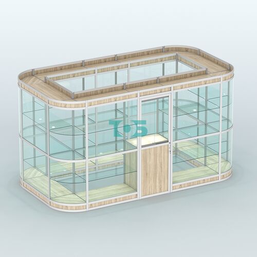 Павильон из профиля островной №4в