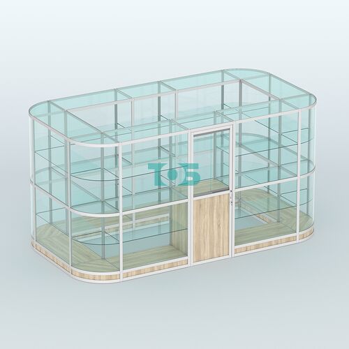 Павильон из профиля островной №4г