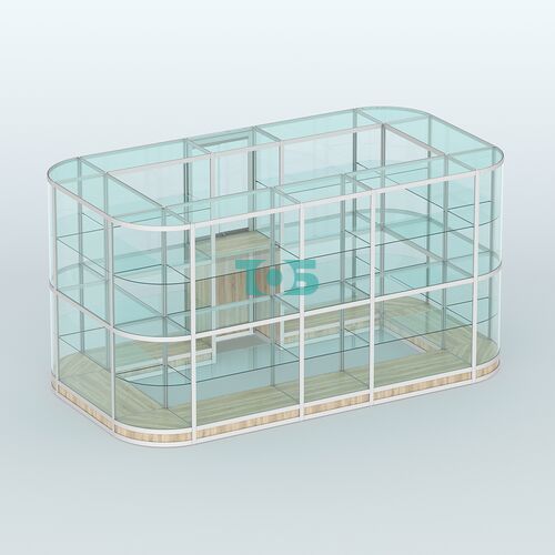 Павильон из профиля островной №4г